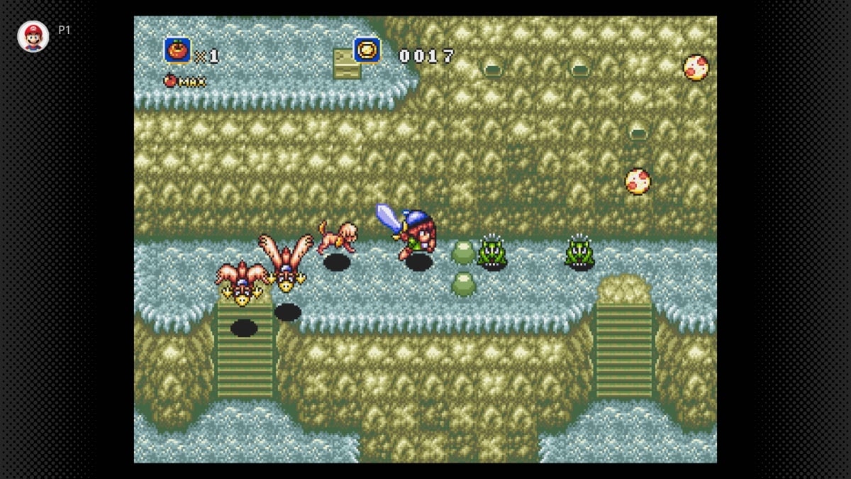 Screenshot of Crusader of Centy on Nintendo Switch Online