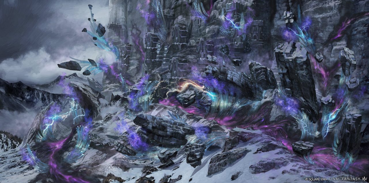 Final Fantasy XIV: Dawntrail dungeon artwork