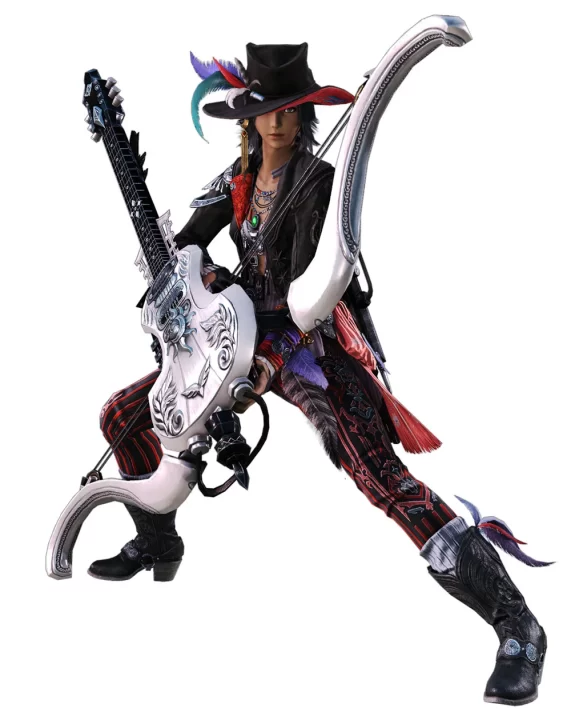 Final Fantasy XIV Dawntrail Artwork 052 Bard AF Gear