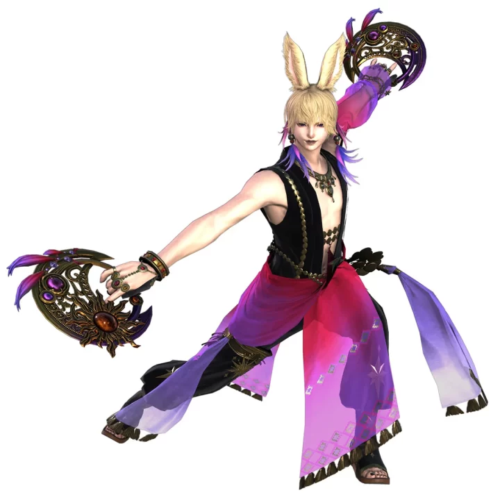 Final Fantasy XIV Dawntrail Artwork 054 Dancer AF Gear