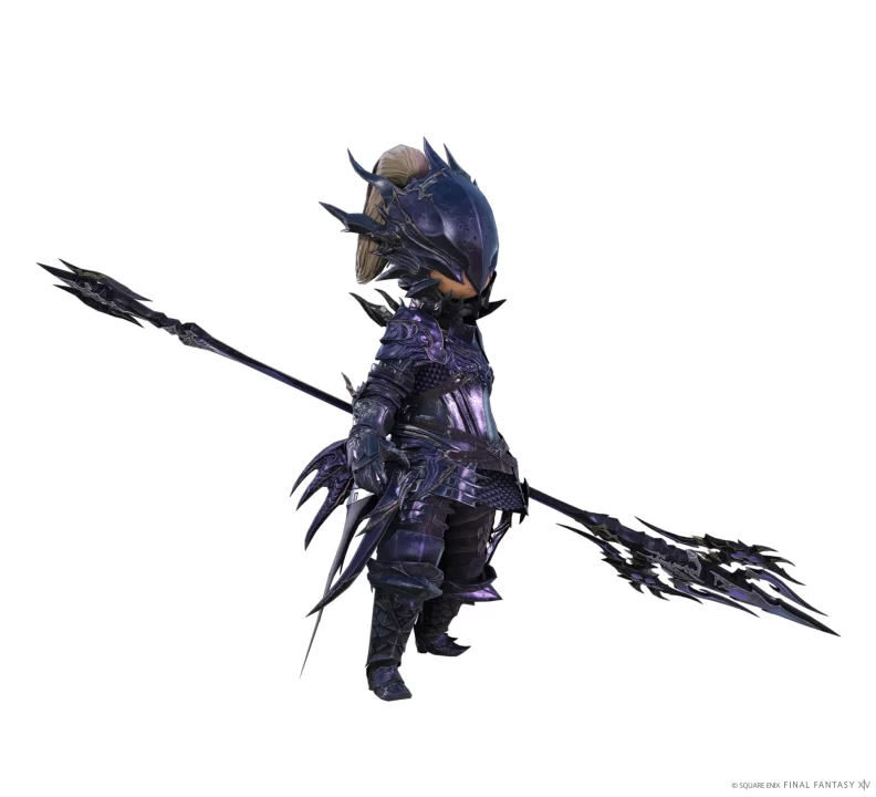 Final Fantasy XIV Dawntrail Artwork 056 Dragoon AF Gear