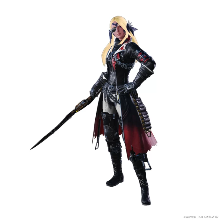 Final Fantasy XIV Dawntrail Artwork 057 Gunbreaker AF Gear