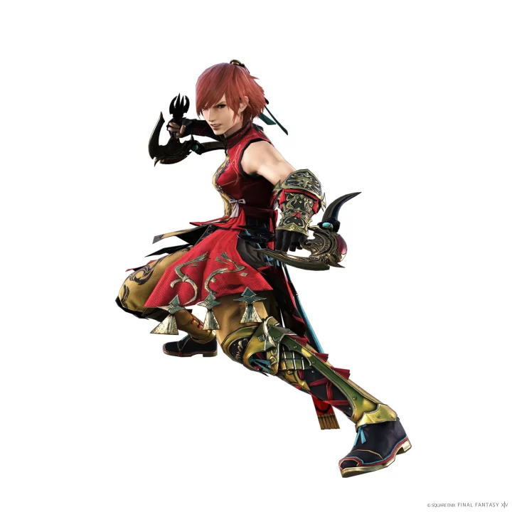 Final Fantasy XIV Dawntrail Artwork 059 Monk AF Gear