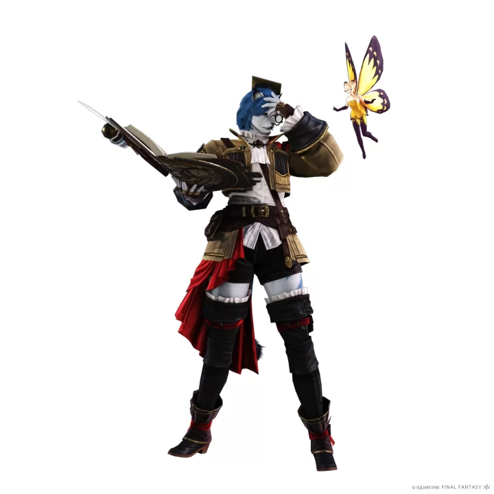 Final Fantasy XIV Dawntrail Artwork 066 Scholar AF Gear