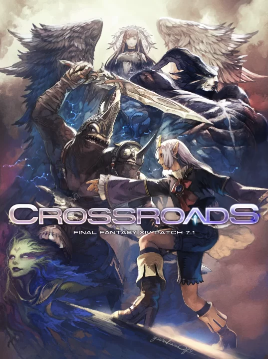 Final Fantasy XIV Dawntrail Artwork 088 7.1 Key Art