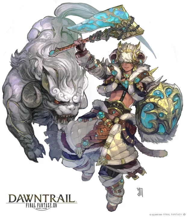 Final Fantasy XIV Dawntrail Artwork 107