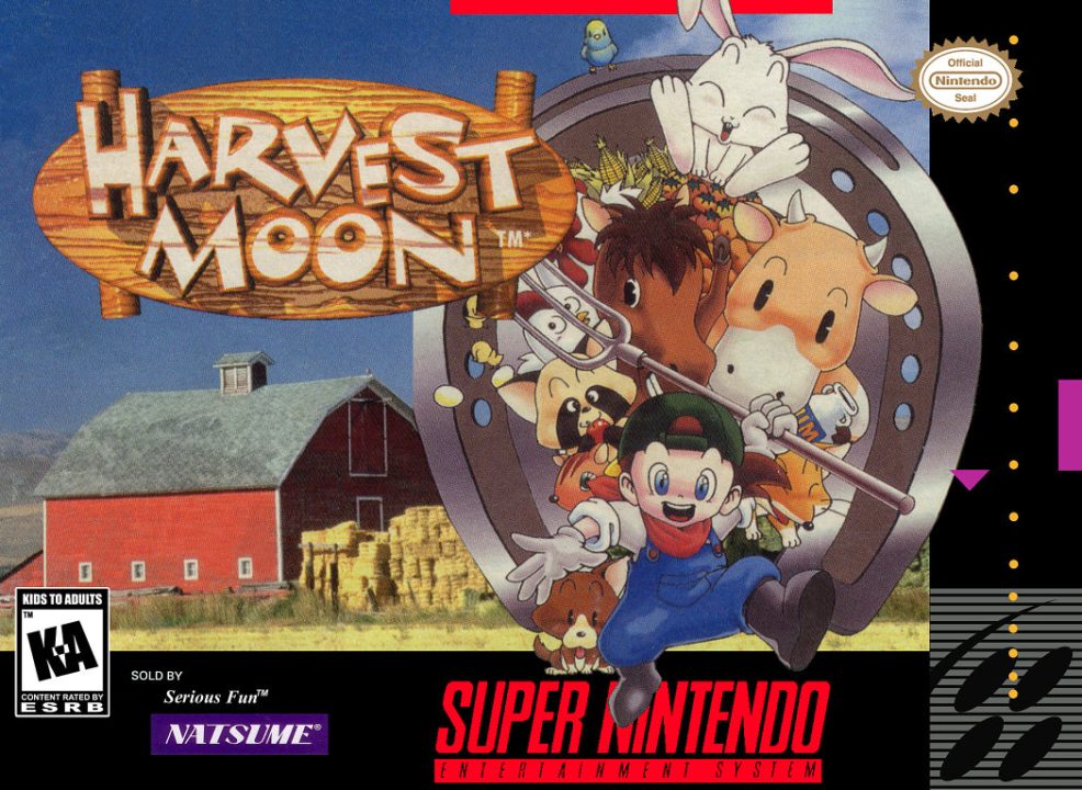 Harvest Moon Cover Art US