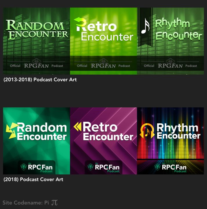 RPGFan Podcast Cover Art (2013 vs 2018)