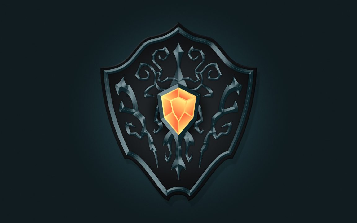 RPGFan Gothic Shield Halloween 2013 Wallpaper