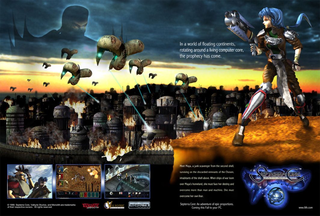 Septerra Core Legacy of the Creator Magazine Ad 001