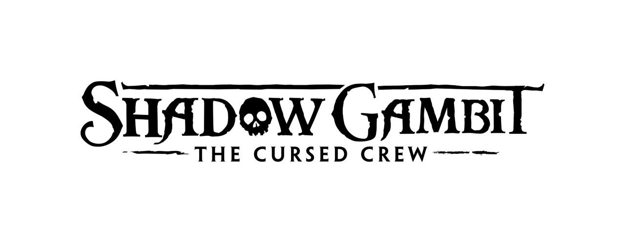 Shadow Gambit The Cursed Crew Logo Black