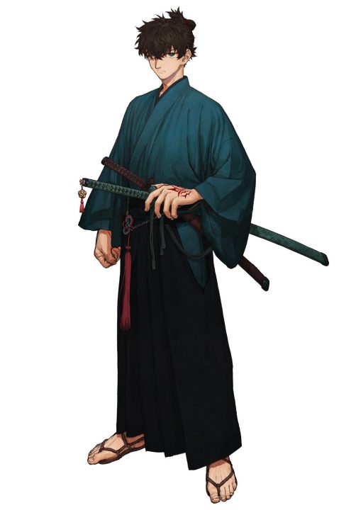 Fate Samurai Remnant Artwork 008 Miyamoto Iori