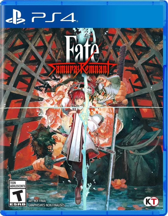 Fate Samurai Remnant Cover Art US PS4