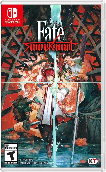 Fate Samurai Remnant Cover Art US Switch