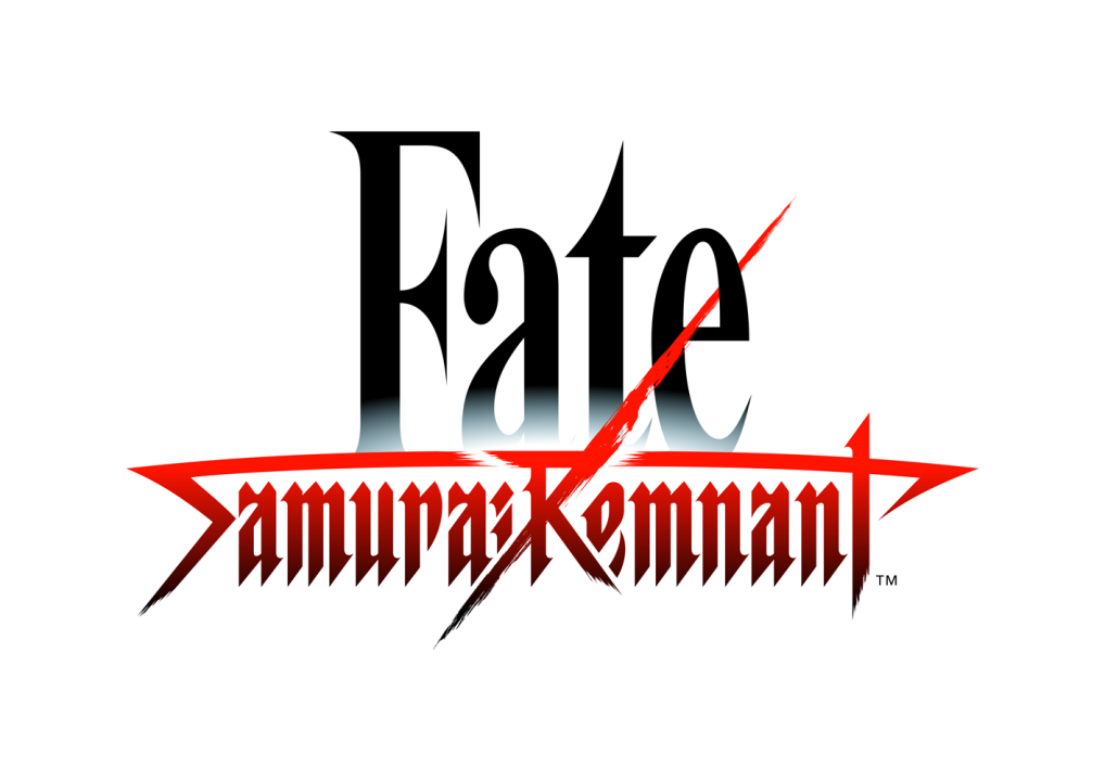 Fate Samurai Remnant Logo NA on White