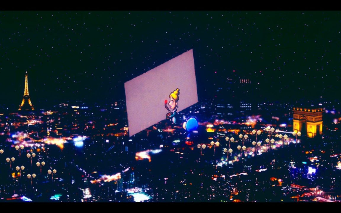A scenic and surreal cutaway during one of Stray Children's heaviest moments.