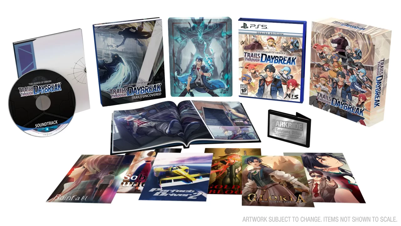 The Legend of Heroes: Trails through Daybreak Cover Art (US, Limited Edition)