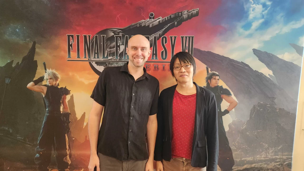 Final Fantasy VII Rebirth's Naoki Hamaguchi and RPGFan's Scott Clay