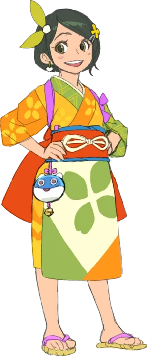 Shiren the Wanderer The Mystery Dungeon of Serpentcoil Island Artwork 005 Suzuna