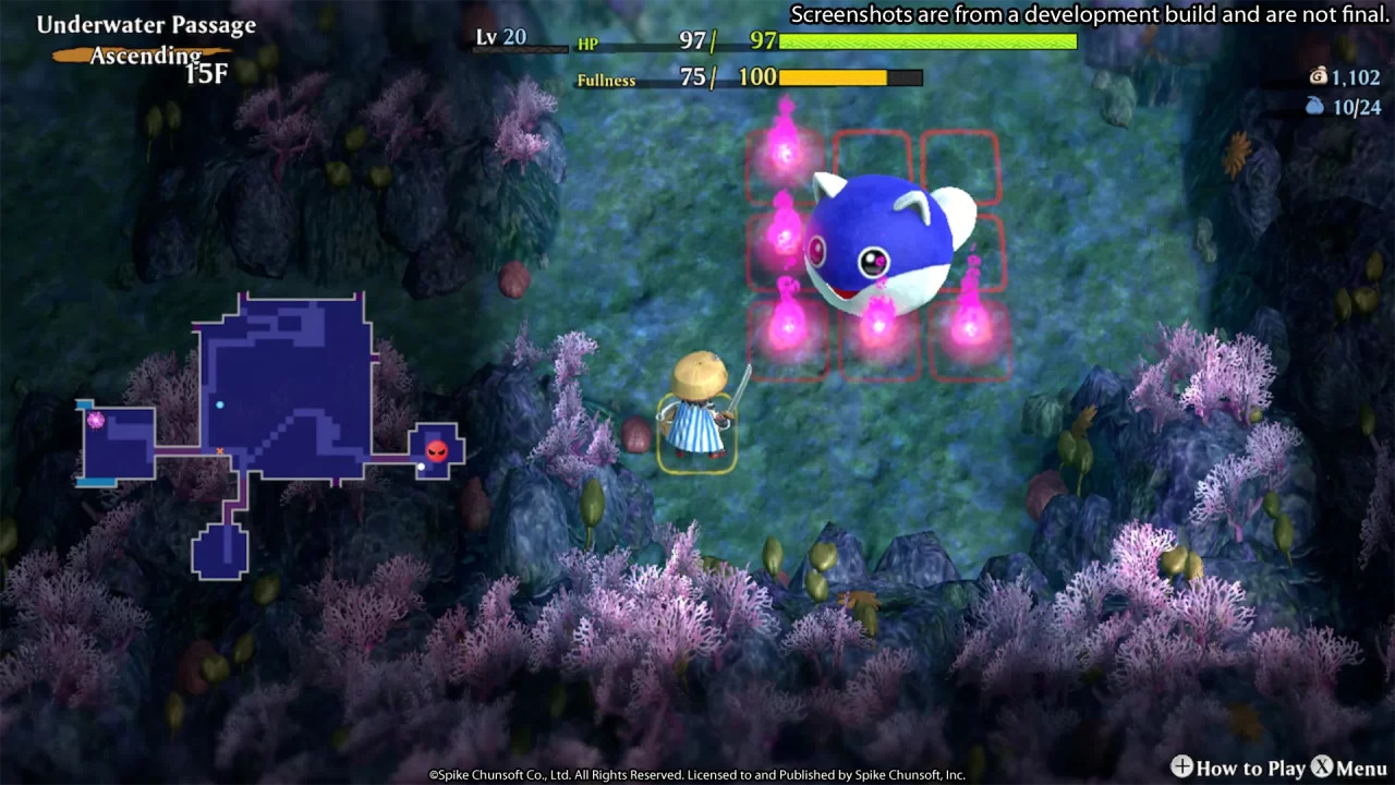 Shiren the Wanderer The Mystery Dungeon of Serpentcoil Island Screenshot 004