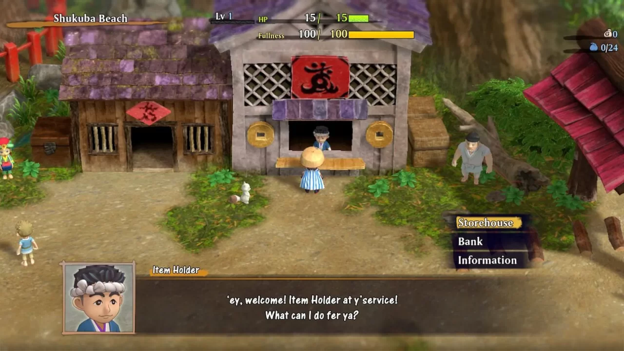 Shiren the Wanderer The Mystery Dungeon of Serpentcoil Island Screenshot 038