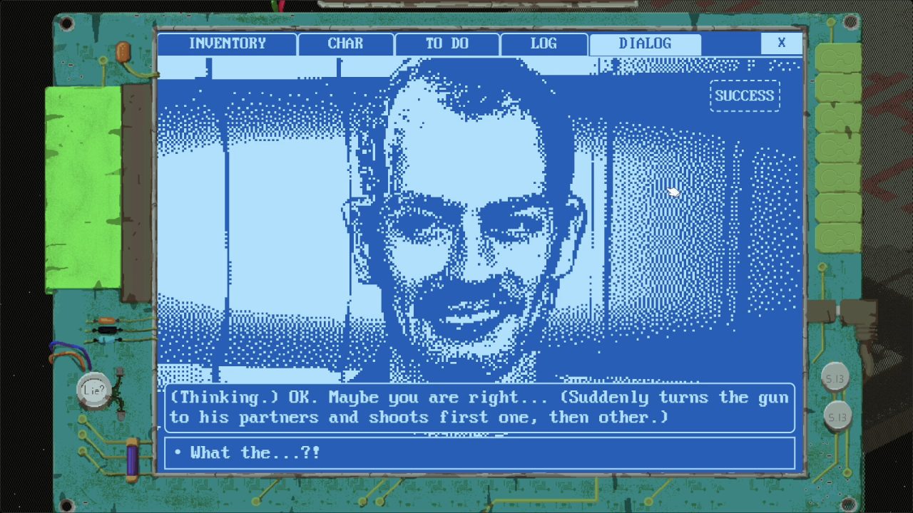 Screenshot of Space Wreck, one of several RPGs coming this week