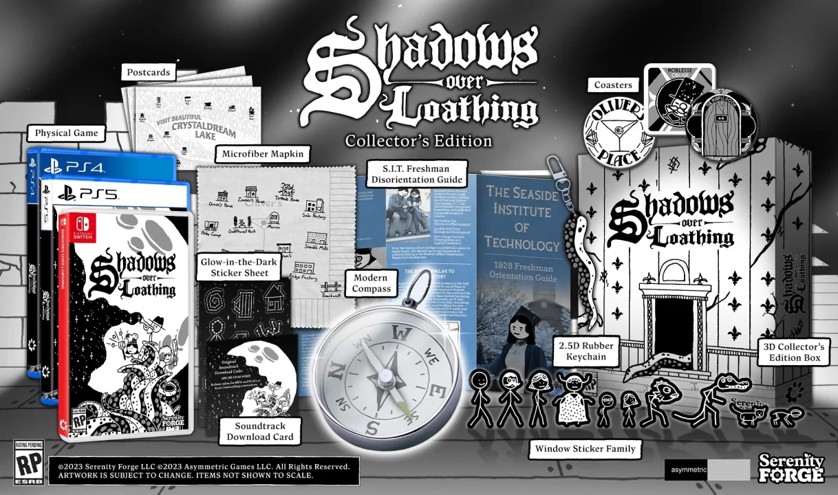 Shadows Over Loathing Cover Art US Collectors Edition