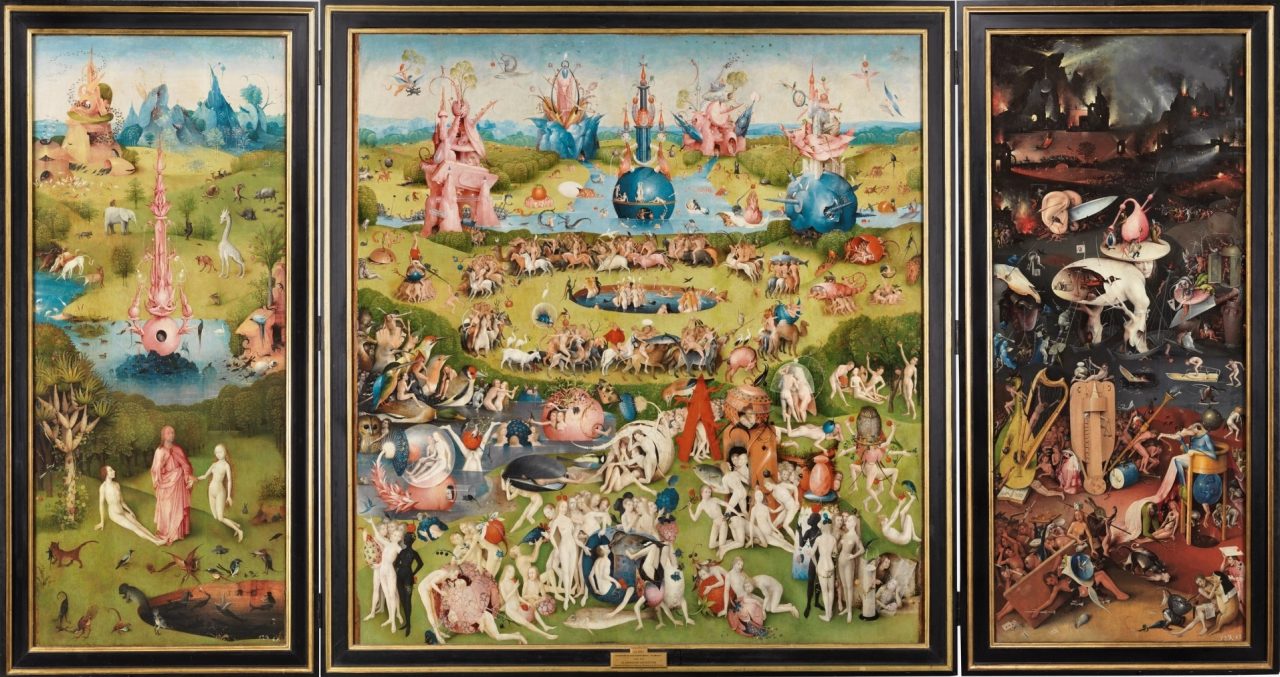 Hieronymus Bosch, The Garden of Earthly Delights Painting