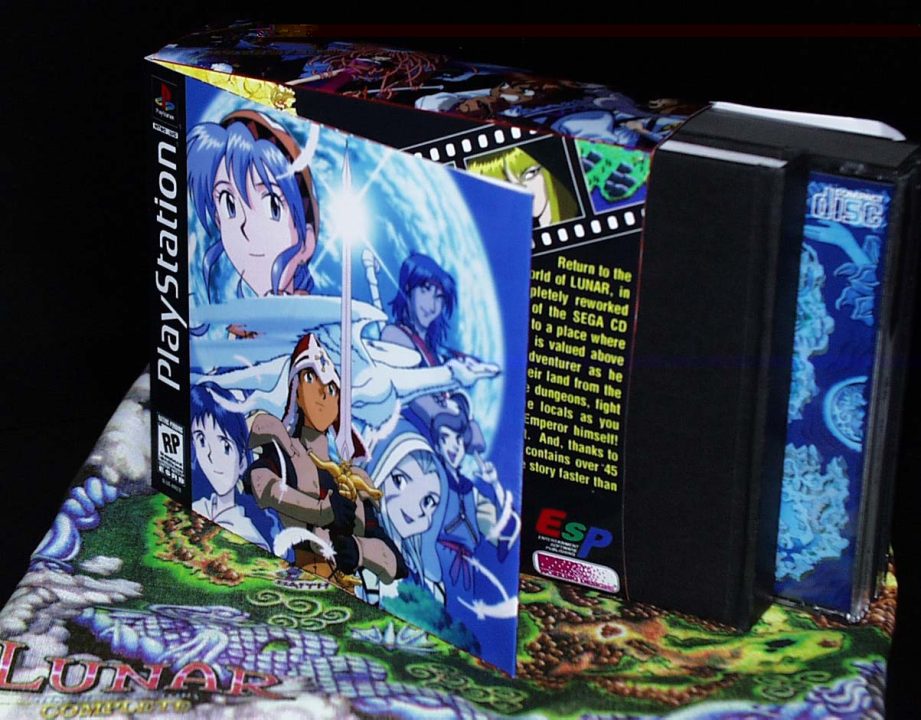 Lunar Silver Star Story Complete Cover Art US Contents 2