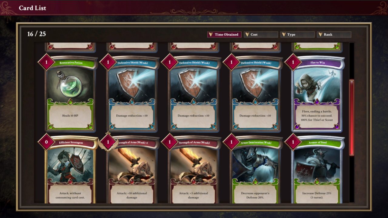 CARDS RPG The Misty Battlefield Screenshot 012