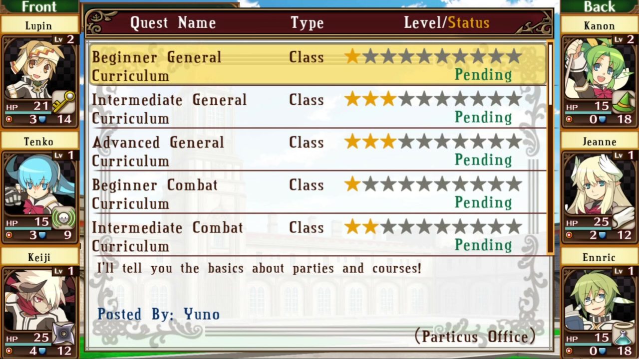 Class of Heroes 1 2 Complete Edition Screenshot 008
