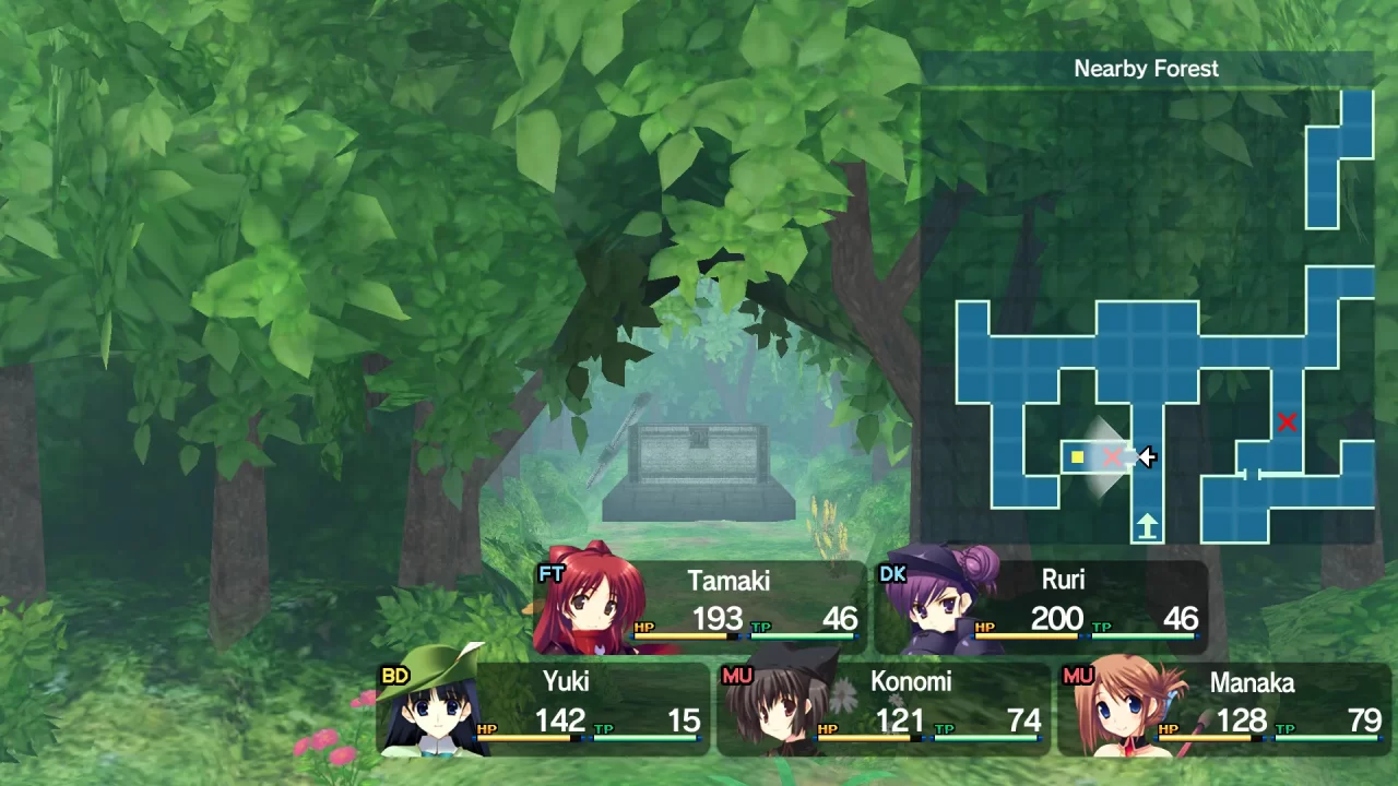 Screenshot of Dungeon Travelers: To Heart 2 in Another World, one of several RPGs coming this week