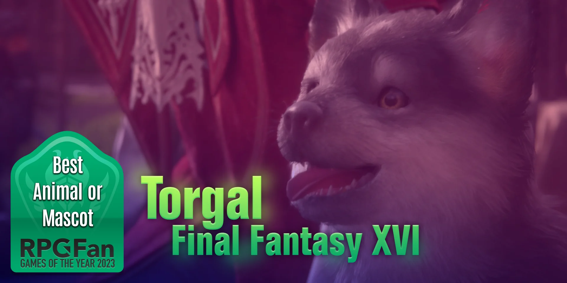 GOTY 2023 Best Animal or Mascot Torgal Final Fantasy XVI