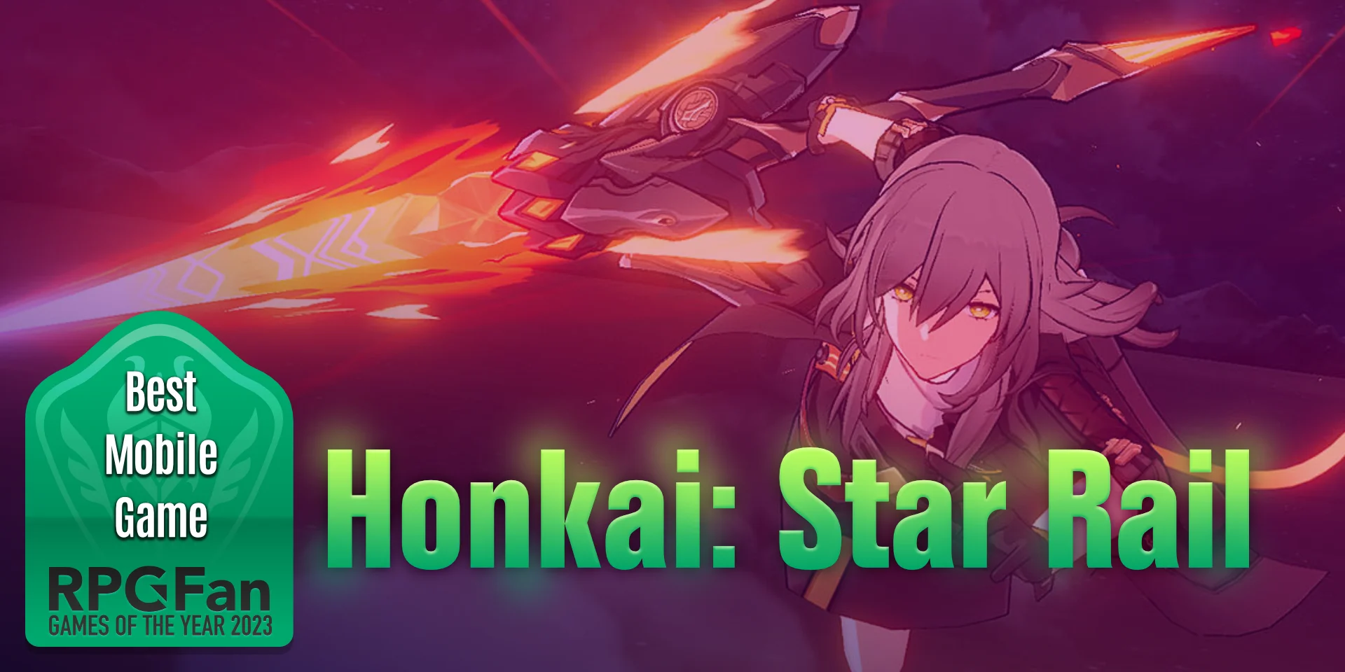 GOTY 2023 Best Mobile Game Honkai: Star Rail