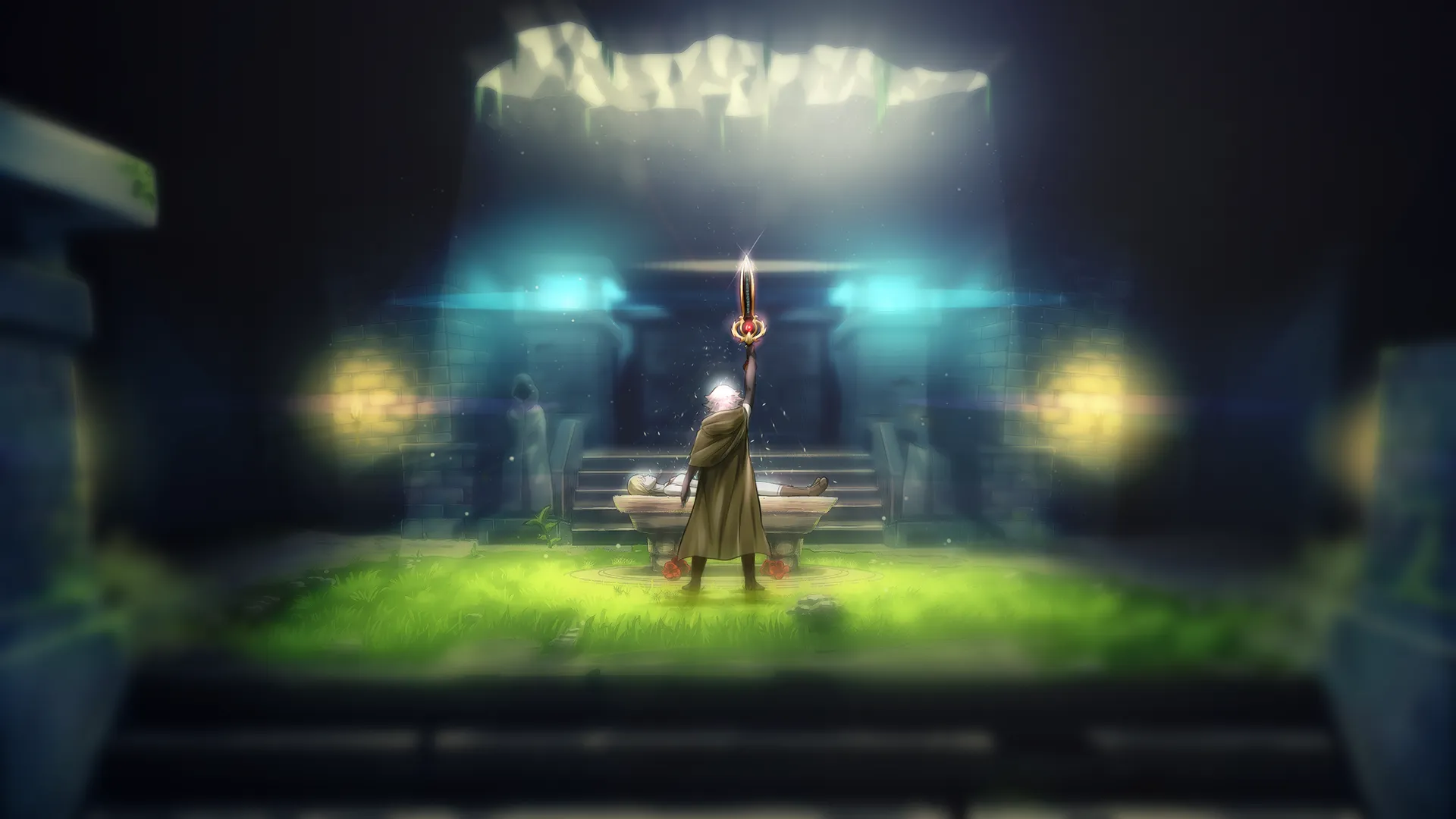 Artwork of Sword of the Necromancer: Resurrection, one of the RPGs coming this week