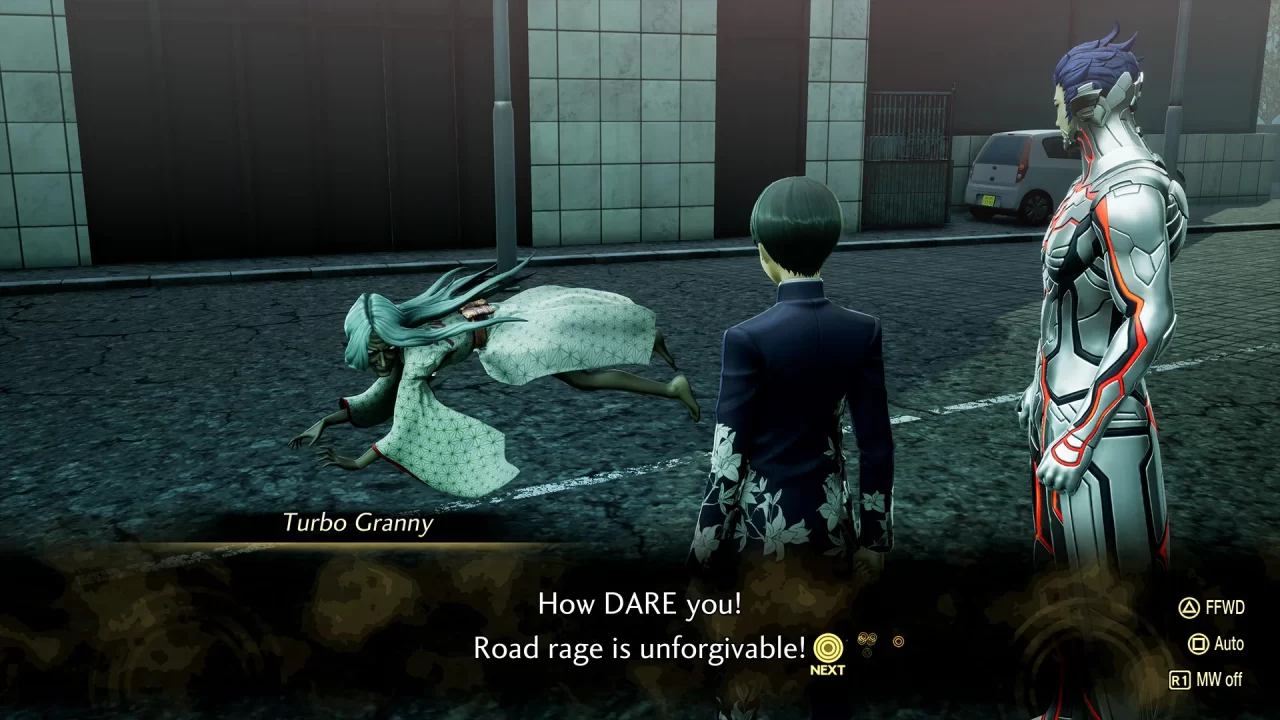 Turbo Granny, a demon in Shin Megami Tensei V: Vengeance