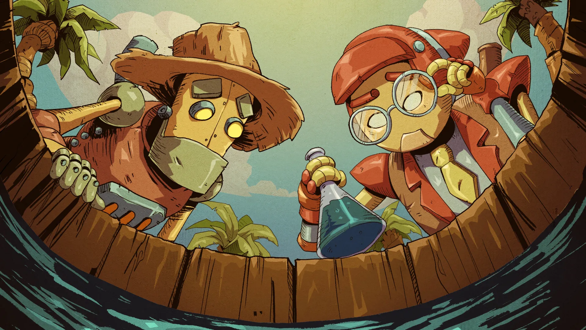 Screenshot of SteamWorld Heist II