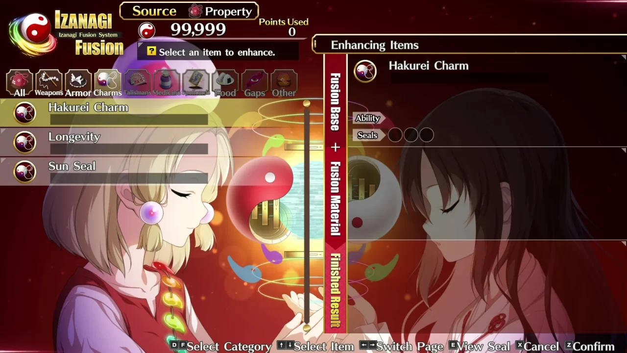 Touhou Genso Wanderer Foresight Screenshot 003