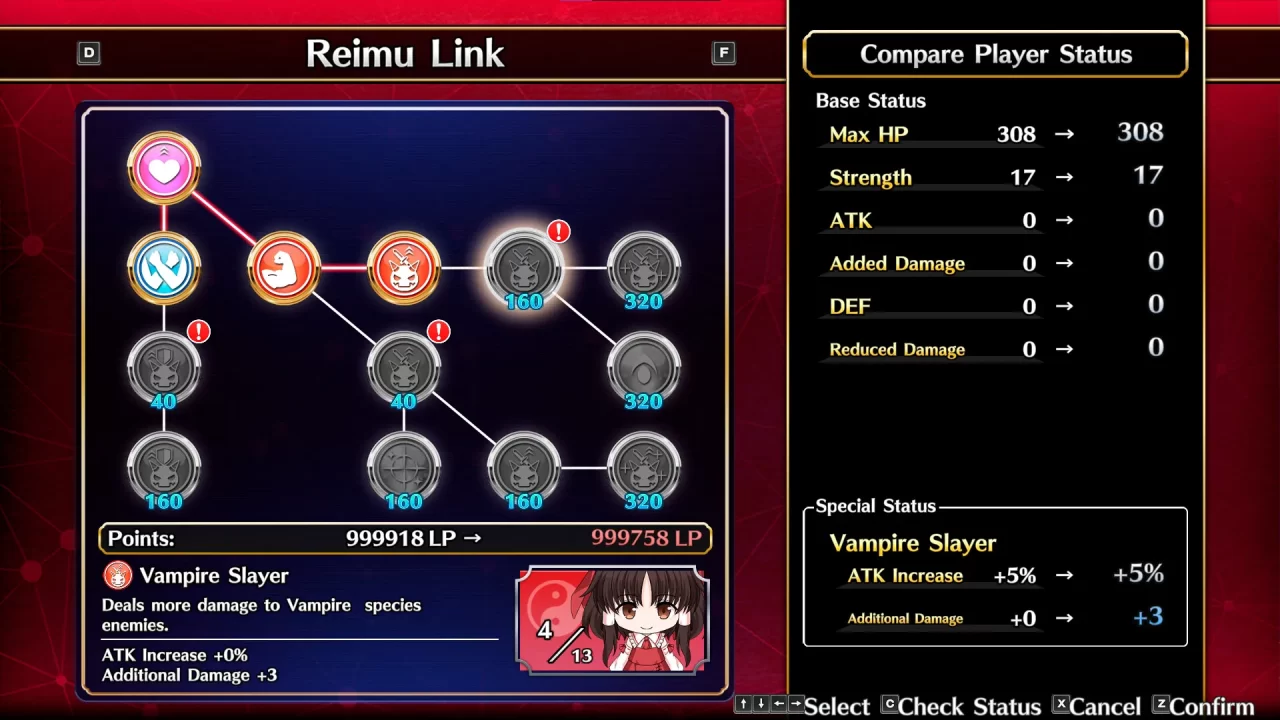 Touhou Genso Wanderer Foresight Screenshot 005