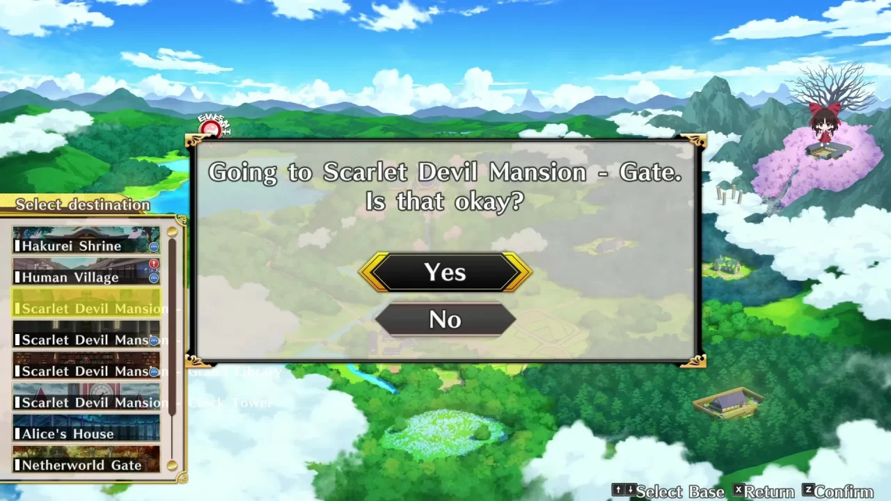 Touhou Genso Wanderer Foresight Screenshot 006