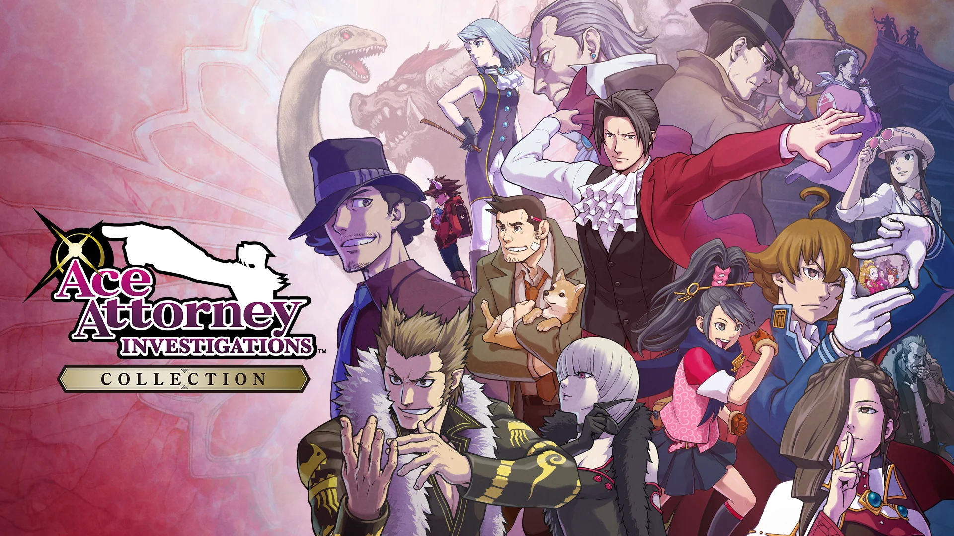 Artwork of Ace Attorney Investigations Collection