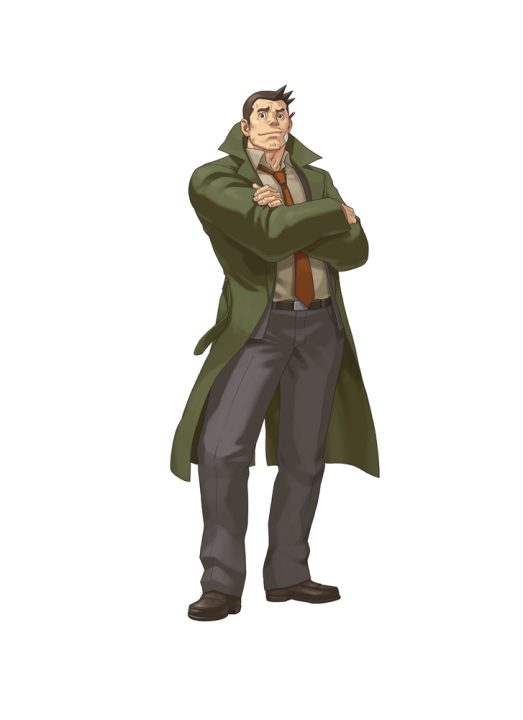 Ace Attorney Investigations Collection Artwork 005 Dick Gumshoe