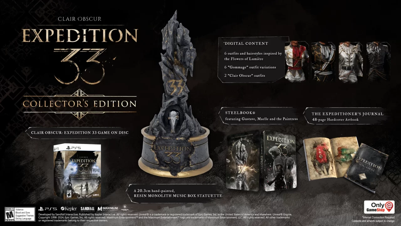 Clair Obscur: Expedition 33 Cover Art (Collector's Edition)