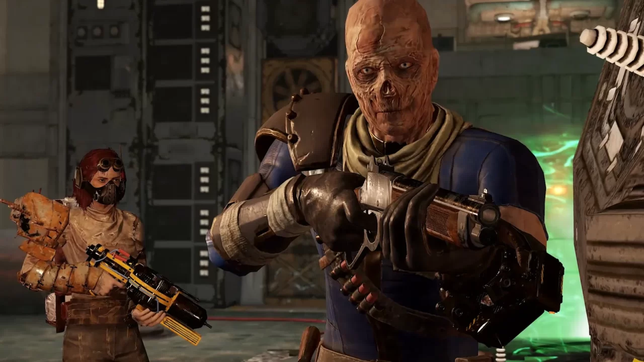Fallout 76: Skyline Valley finally allows the player to play as a ghoul (shown here)