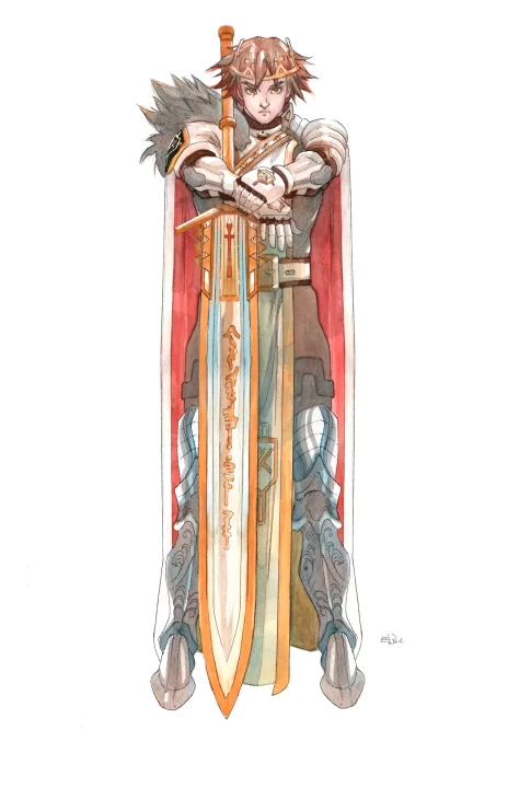 Infinity Knights Xross Artwork 001 Brandt The Seer King