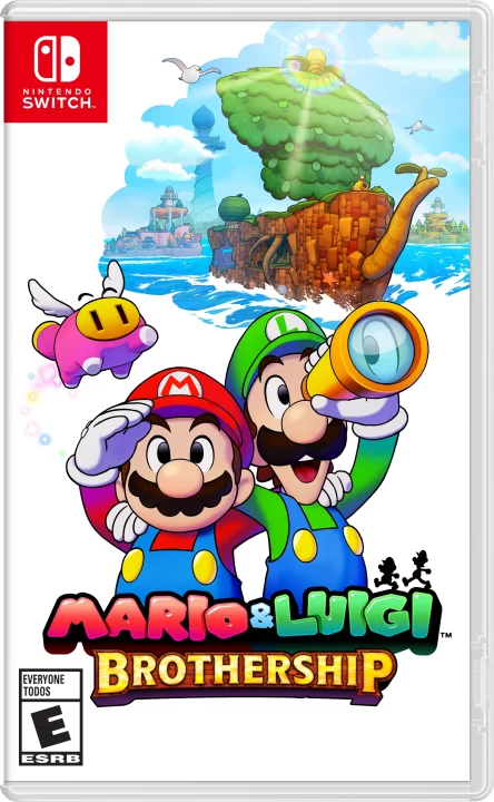 Mario Luigi Brothership Cover Art Switch NA
