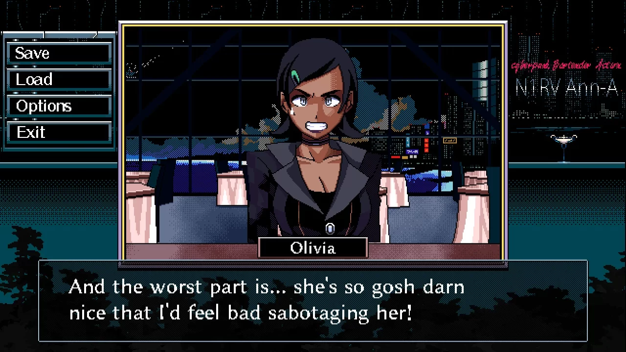 N1RV Ann A Cyberpunk Bartender Action Screenshot 003