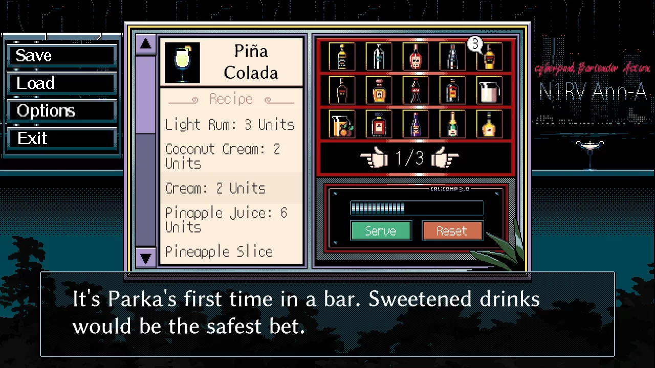 N1RV Ann A Cyberpunk Bartender Action Screenshot 004