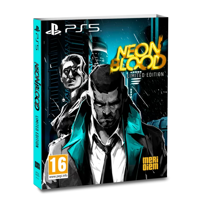 Neon Blood Cover Art PS5 Limited Edition EU