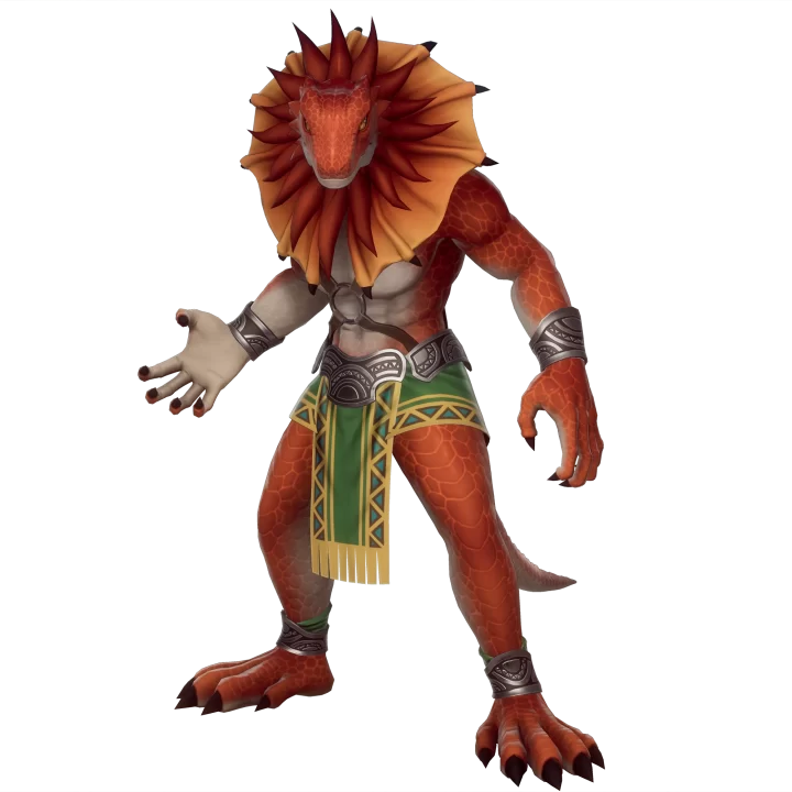 Romancing SaGa 2 Revenge of the Seven Artwork 024 Salamander Kelude